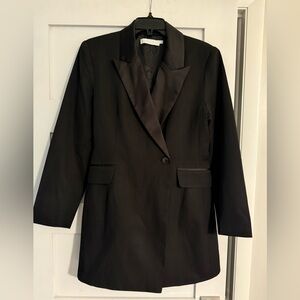 Astr Black Blazer Jacket
